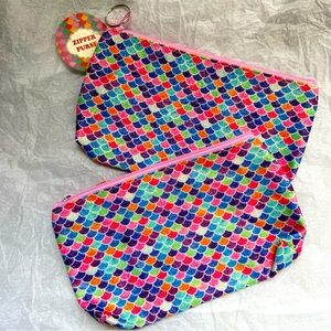 2x Colorful l Jewelry/Makeup/Coin Bags
